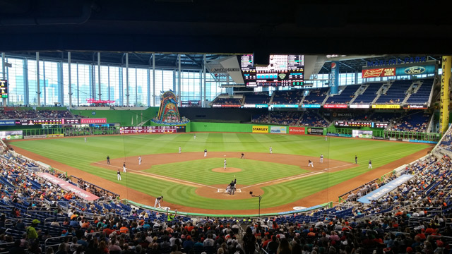 Florida Marlins Park May 16th 2015 by D Ramey Logan